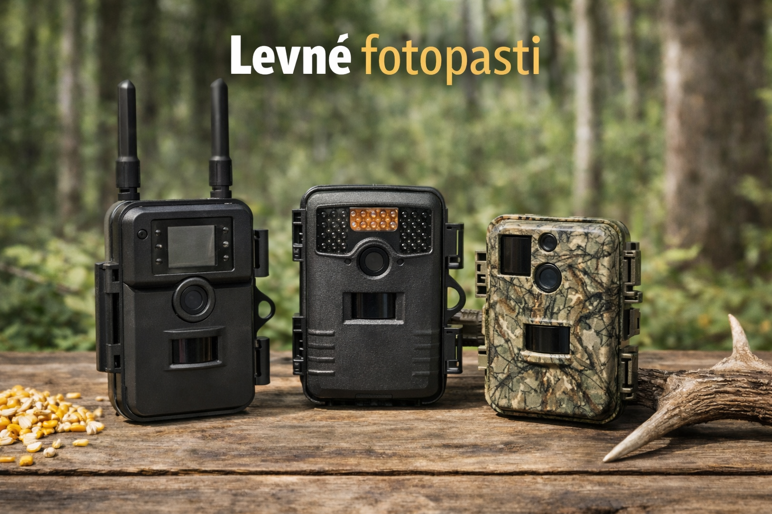 Levné fotopasti